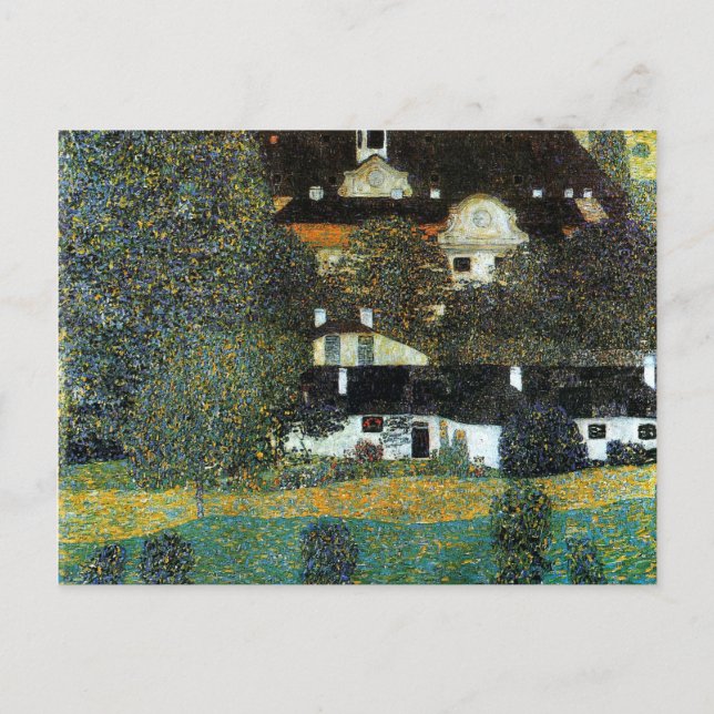 Cartão Postal Klimt - Schloss Kammer am Attersee II (Frente)
