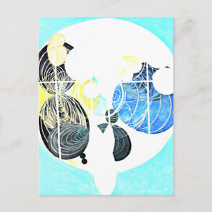 Cartão Postal Klint - A Chave do Trabalho até este Ponto