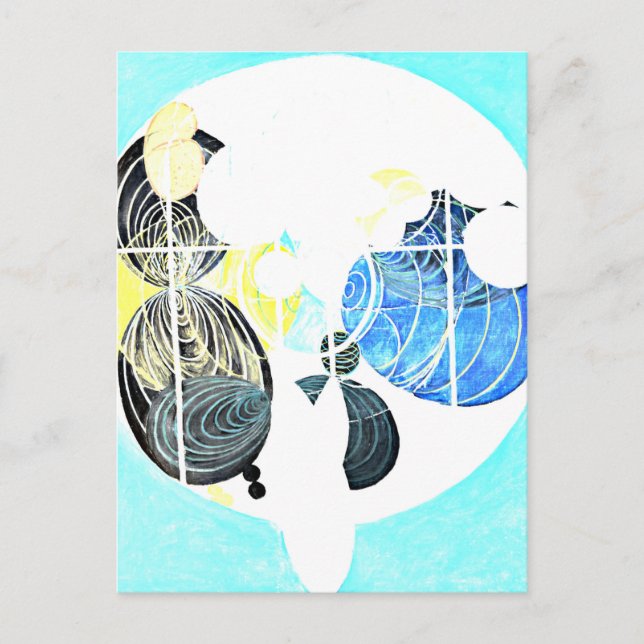 Cartão Postal Klint - A Chave do Trabalho até este Ponto (Frente)