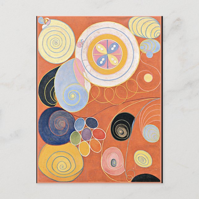 Cartão Postal Klint - Os Dez Maiores, No. 03, Juventude (Frente)