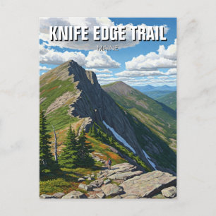 Cartão Postal Knife Edge Trail Katahdin Maine