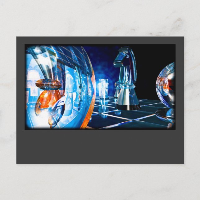 Cartão Postal Knight Move (Frente)