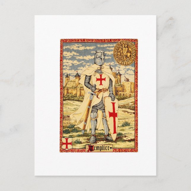 CARTÃO POSTAL KNIGHTS TEMPLAR CLASSIC (Frente)