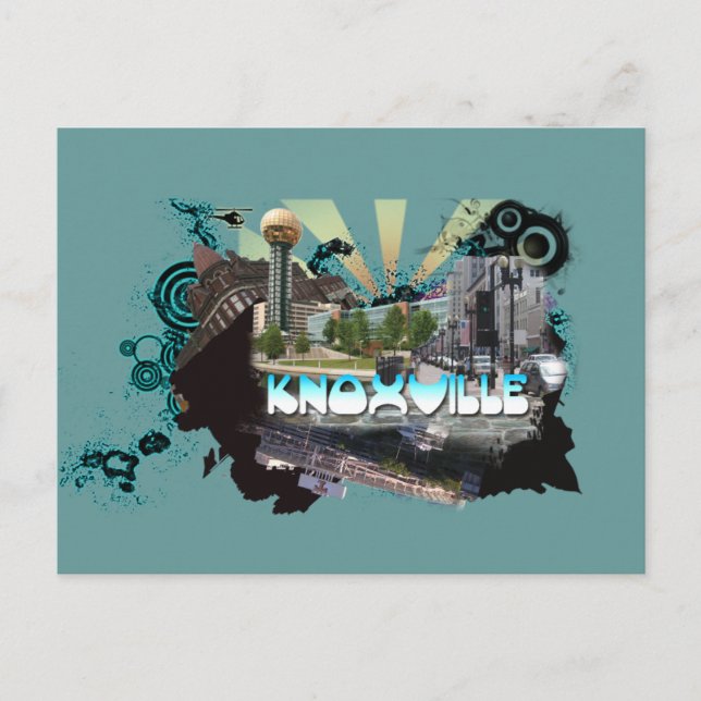 Cartão postal Knoxville (Frente)