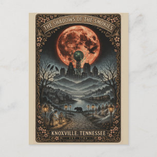 Cartão Postal Knoxville Assombrado, Tennessee, Viagem de Terror 