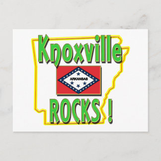 Cartão Postal Knoxville Rocks! (verde)