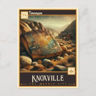 Cartão Postal Knoxville, Tennessee   Vintage