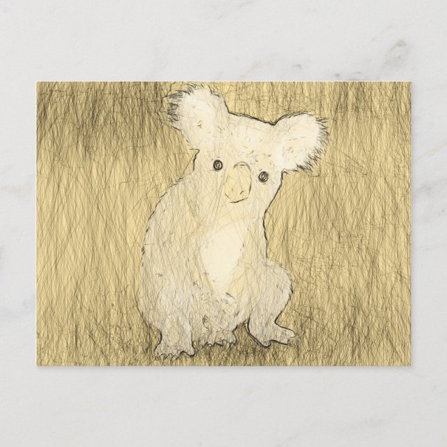 Cartão Postal Koala (Frente)