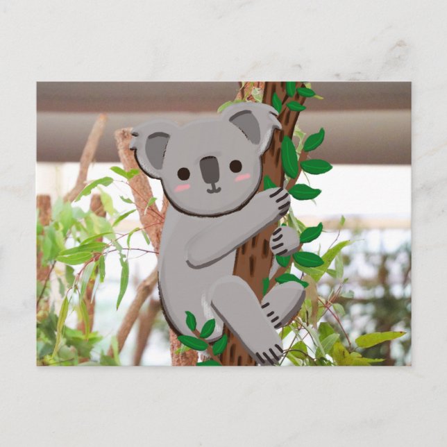 Cartão postal Koala | C's Dream Design (Frente)