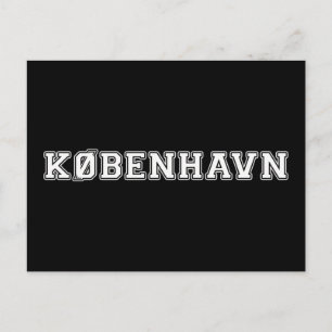 Cartão Postal Kobenhavn Danmark