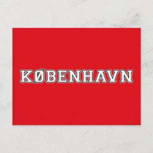 Cartão Postal Kobenhavn Danmark