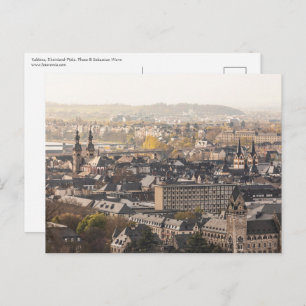 Cartão Postal Koblenz Alemanha