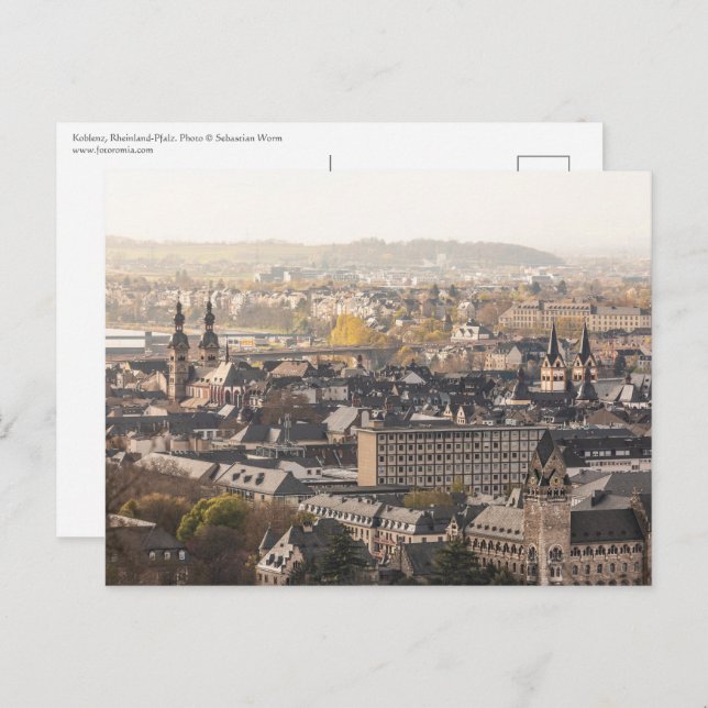 Cartão Postal Koblenz Alemanha (Frente/Verso)
