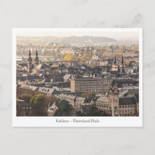 Cartão Postal Koblenz Alemanha