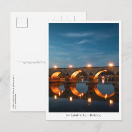 Cartão Postal Koblenz Alemanha