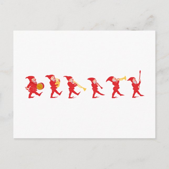 Cartão Postal Kobolde Gnome imps goblins gnomos (Frente)