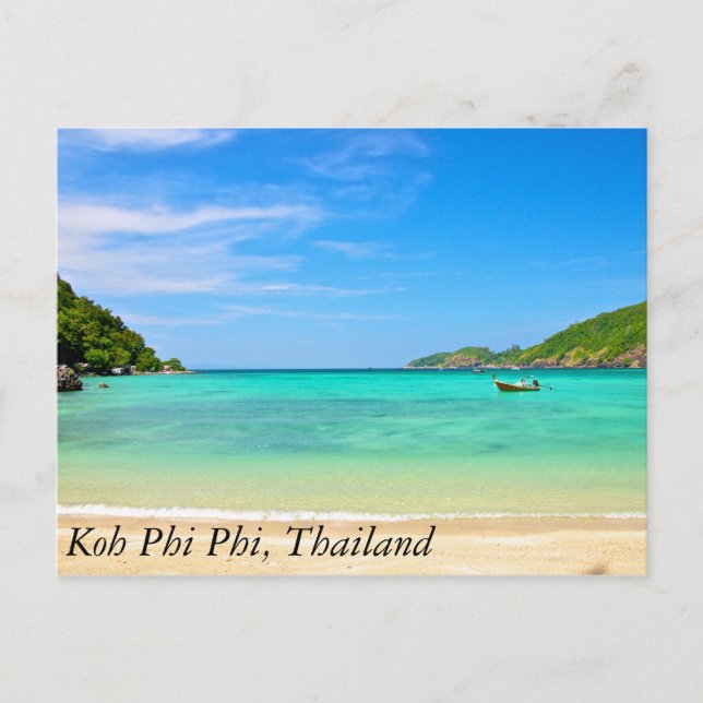 Cartão Postal Koh Phi Phi, Tailândia (Frente)