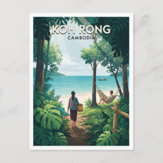 Cartão Postal Koh Rong Sihanoukville Camboja