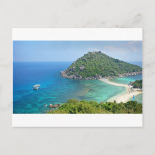 Cartão Postal Koh Tao Tailândia