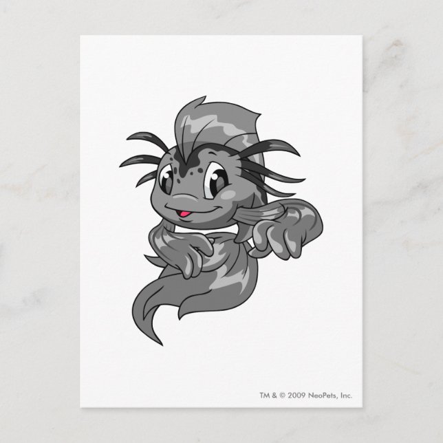 Cartão Postal Koi Shadow (Frente)