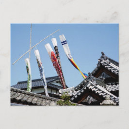 Cartão Postal Koinobori