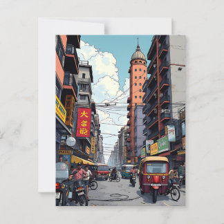 Cartão Postal Kolkata, Índia, centro Keepsasaur Souvenir