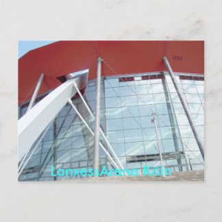 Cartão Postal Kölnarena Deutz, LanxessArena Köln