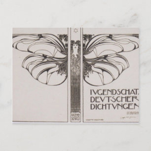 Cartão Postal Koloman Moser - Ewart Felicie Jugendschatz - Selos