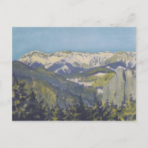 Cartão Postal Koloman Moser - Paisagem em Semmering