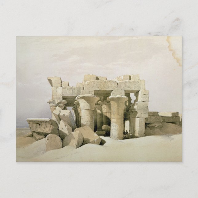 Cartão Postal Kom Ombo (Frente)