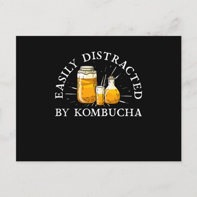 Cartão Postal Kombucha Drink (Frente)