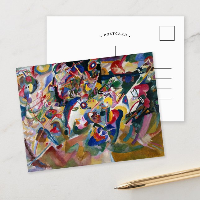 Cartão Postal Komposition VII | Kandinsky (Criador carregado)
