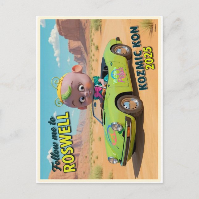 Cartão Postal konvention post card  (Frente)