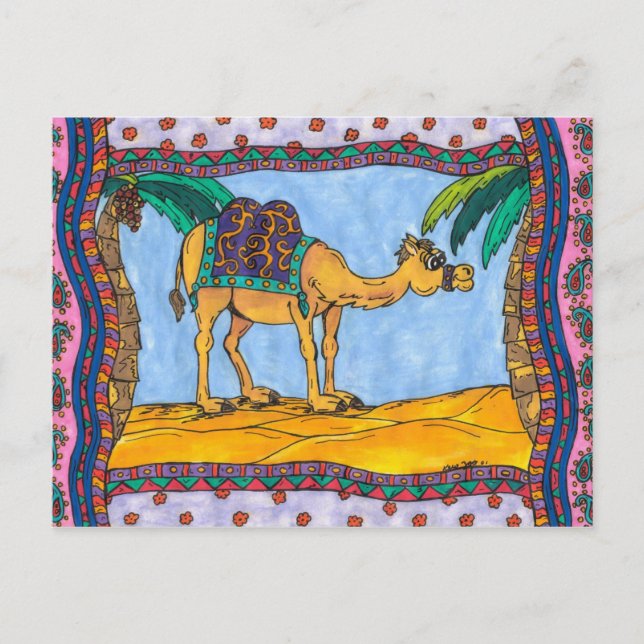 Cartão postal Kooky Camel (Frente)