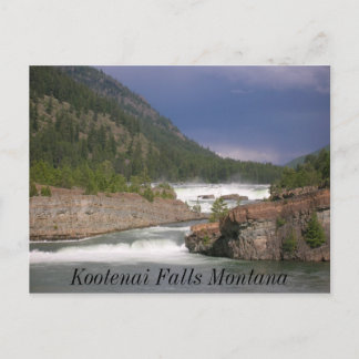 Cartão postal Kootenai Falls Montana