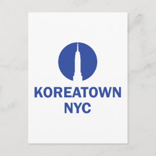 CARTÃO POSTAL KOREATOWN NYC