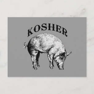 Cartão Postal Kosher