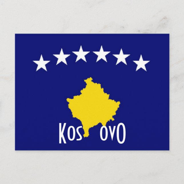 Cartão postal Kosovo (Frente)
