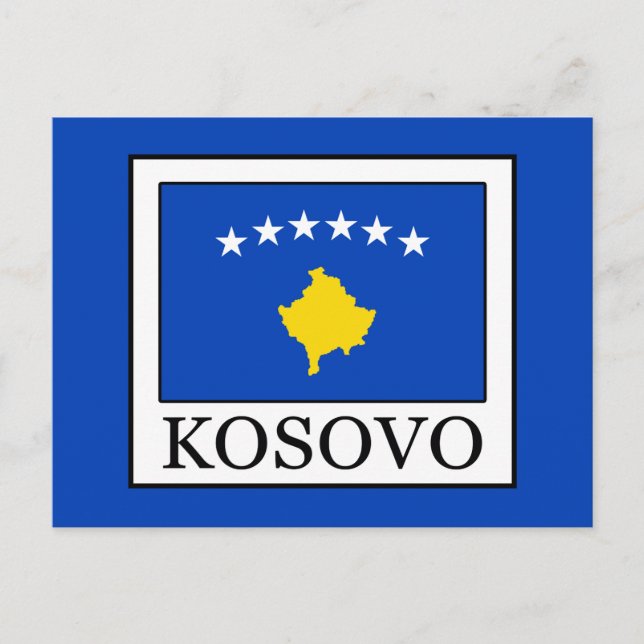 Cartão Postal Kosovo (Frente)