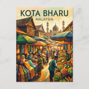 Cartão Postal Kota Bharu Malásia