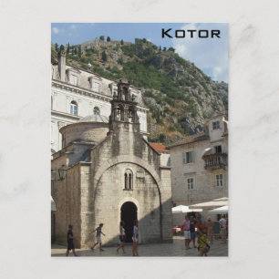 Cartão Postal Kotor