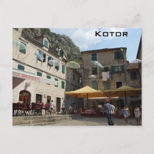 Cartão Postal Kotor