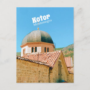 Cartão Postal Kotor - fotografia de viagem em Montenegro