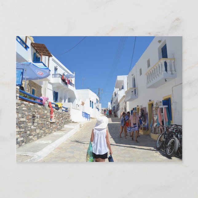 Cartão Postal Koufonissi - Grécia (Frente)