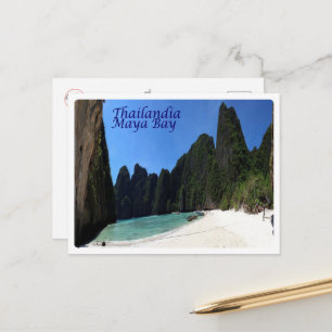 Cartão Postal Krabi - Baía de Maya - Tailândia -