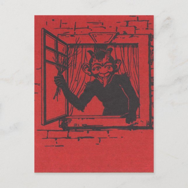 Cartão Postal Krampus (Frente)
