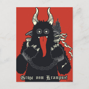 Cartão Postal Krampus 2010