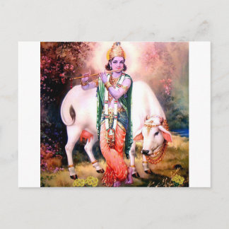 Cartão Postal krishna