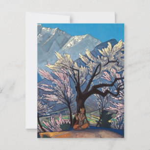 Cartão Postal "Krishna - Primavera em Kulu", por Nicholas Roeric