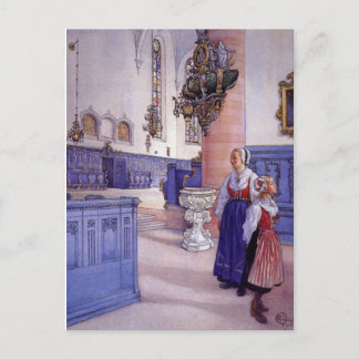 Cartão Postal Kristine Church